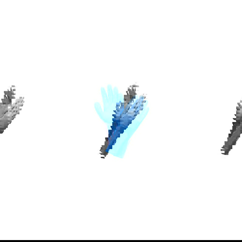 Chemical Resistant Gloves: X-Large, 59 mil Thick, Polyvinylchloride, Unsupported